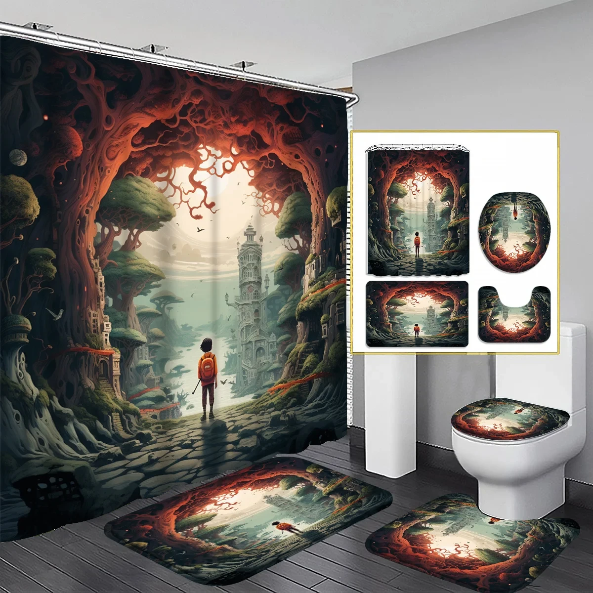 4Pcs Fantasy Secret… - image