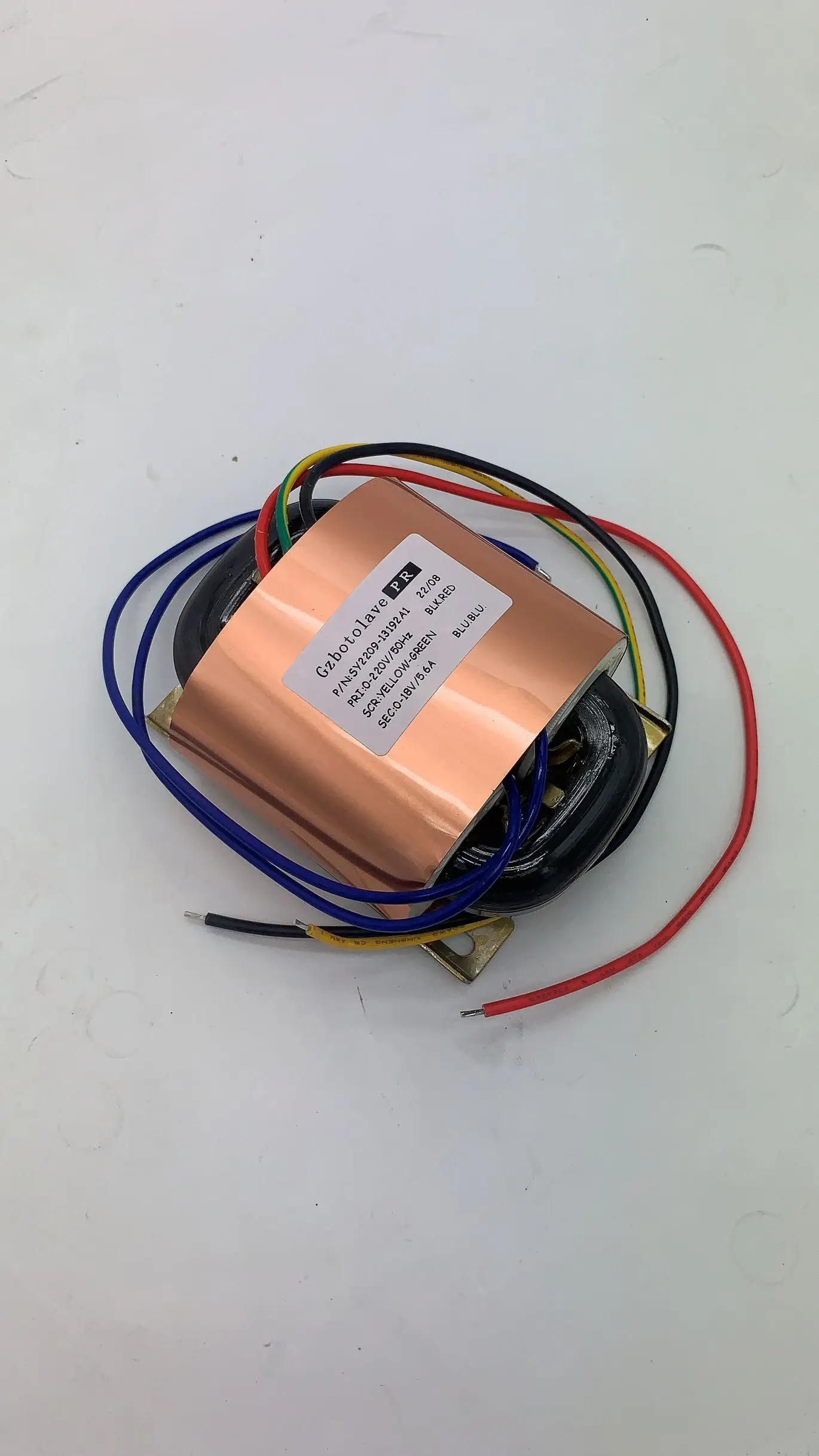 115V/230V R-80 100VA R type transformer With copper foil shield R-Core 100W 18V (Accept custom)