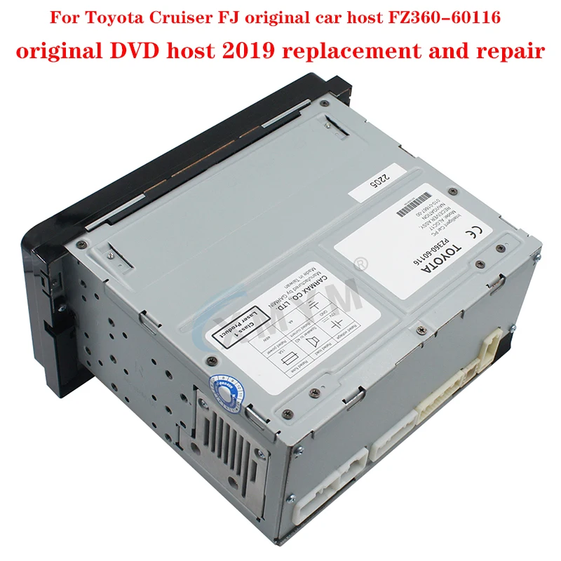 For Toyota Cruiser FJ original car host FZ360-60116 original DVD host 2019 replacement and repair (have CD )