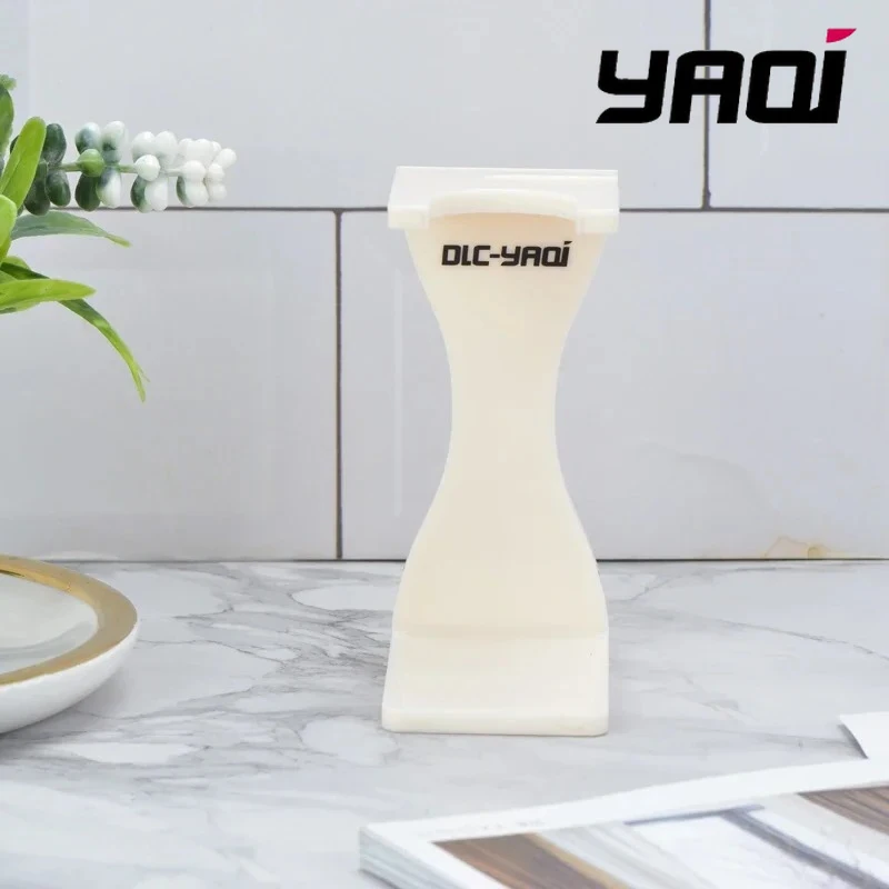 

Wet Shaving Brush Holder Yaqi Noble Creamy Black White Color Shaving Brush And