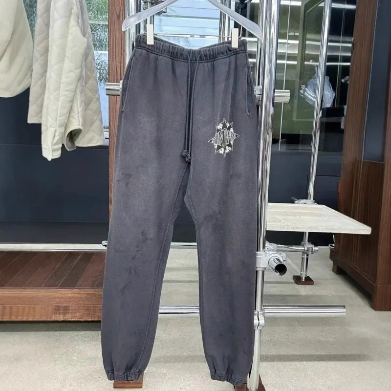 

Повседневные прямые спортивные штаны ex High Street Длинные брюки Street Sle Spor Мужские и женские брюки Faionable Urban Fa...