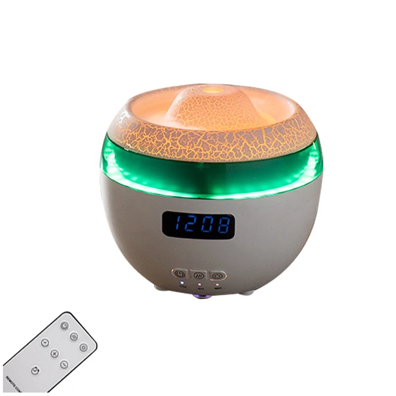 Dynamic Humidifier Home Desktop Digital Display Clock Wireless Remote Control Essence Oil Aromatherapy Machine EU Plug