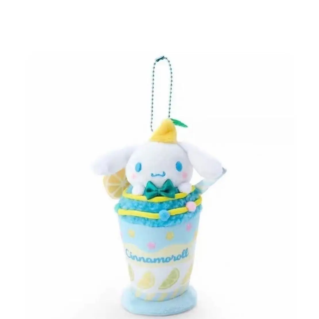 Hello Kitty Pom Pom Purin Cartoon Colorful Fruit Dessert Cup Plush Stuffed Toy Keychain Tote Bag Pendant Birthday Gift Student view 4