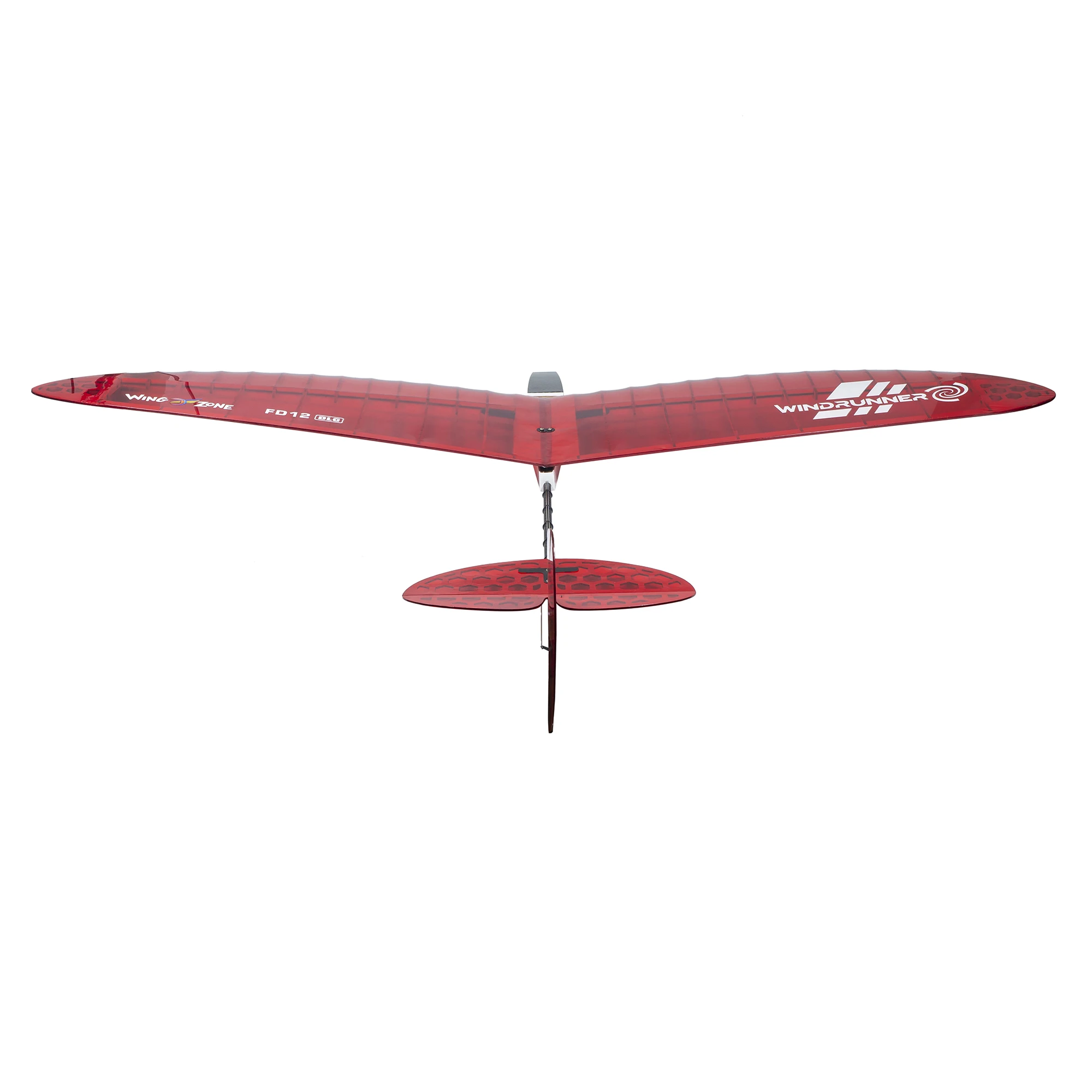 FDCG12 ARF 1.2M Envergadura Windrunner Discus Lançamento Planador Balsa ARF F3K DLG Dancing Wings Hobby