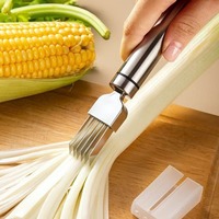 Stainless Steel Shred Silk The Knife Vegetable Garlic Cutter Food Speedy Chopper Green Onion Cutter Portable Kitchen Tool