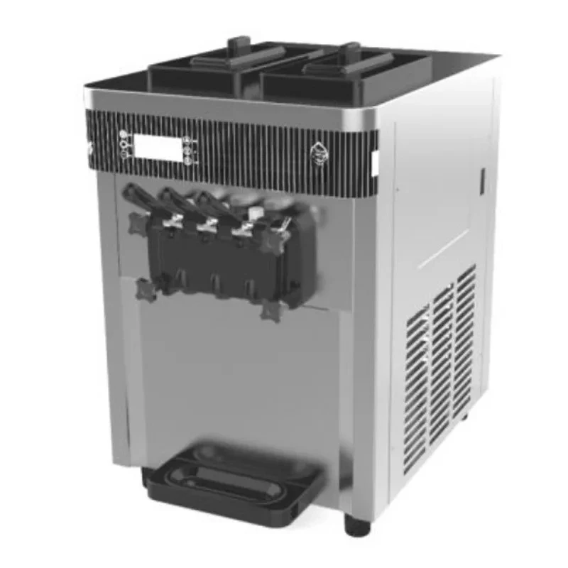 

Автоматическая коммерческая машина для мороженого Dongbei, из нержавеющей стали, с сенсорным экраном, 2500 Вт, для мягкого мороженого и мороженого в рожках