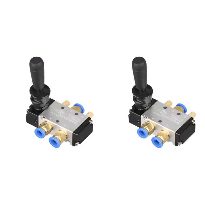 

Пневматический ручной клапан 2X 5/2-ходовой с рычажным управлением, 2 положения, 3/5 портов, толкающий/тянущий, 4H210-08-A68E