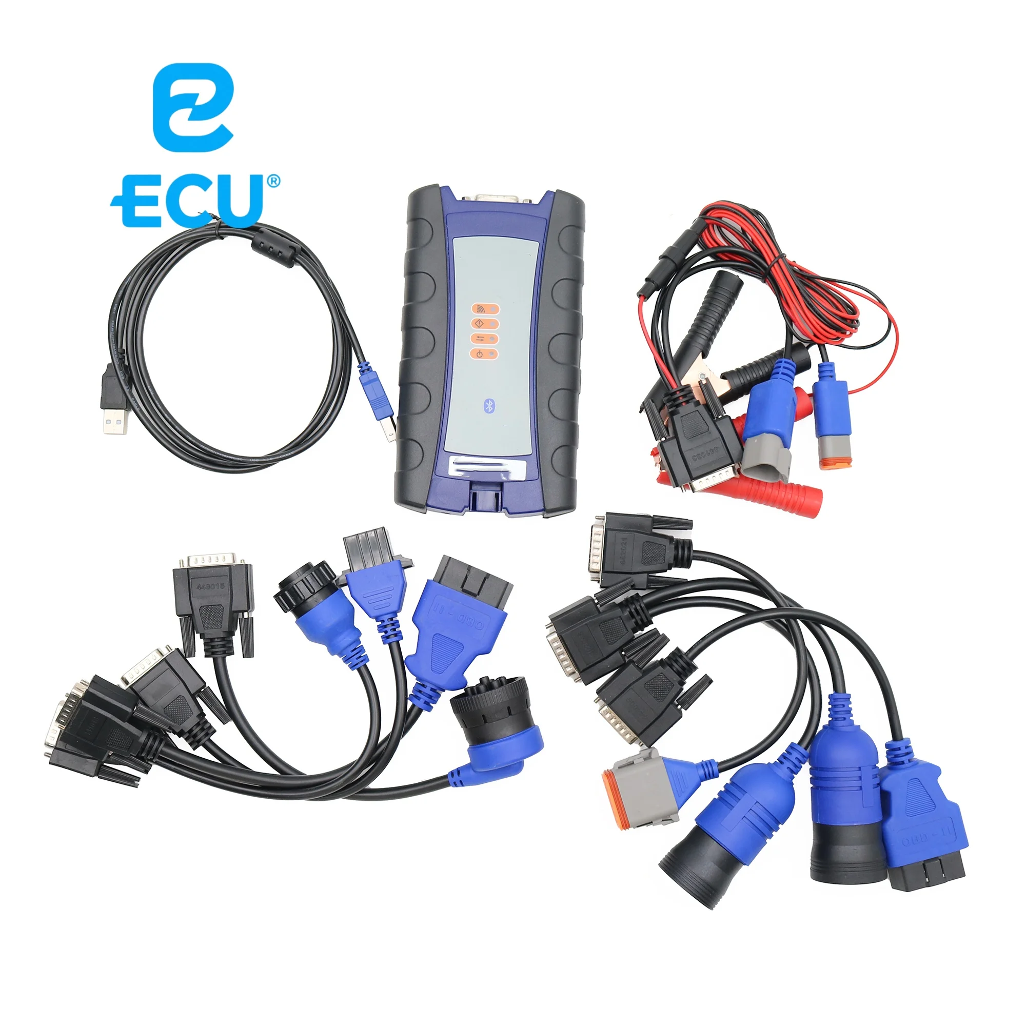 Suitable for NEXIQ-2 124032 Link 2 Diesel Heavy Truck Diagnostic Tool USB Bluetooth Diesel Truck OBD Troubleshooting Tool