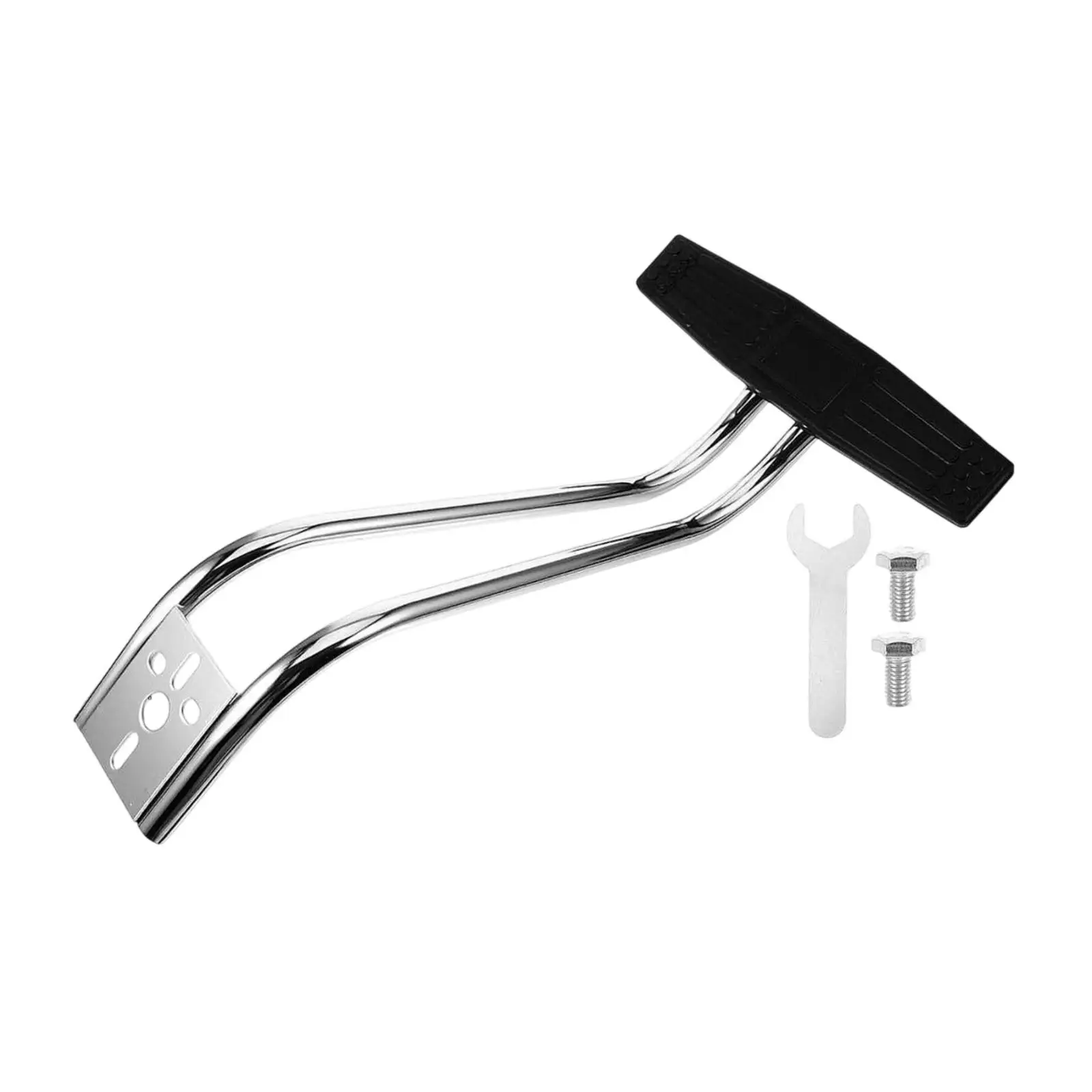 Salon Chair Foot Pedals Hairdressing Footstool Spare Parts ,Hardware Salon Foot Rest Stand ,Stainless Steel for Hair Stylists