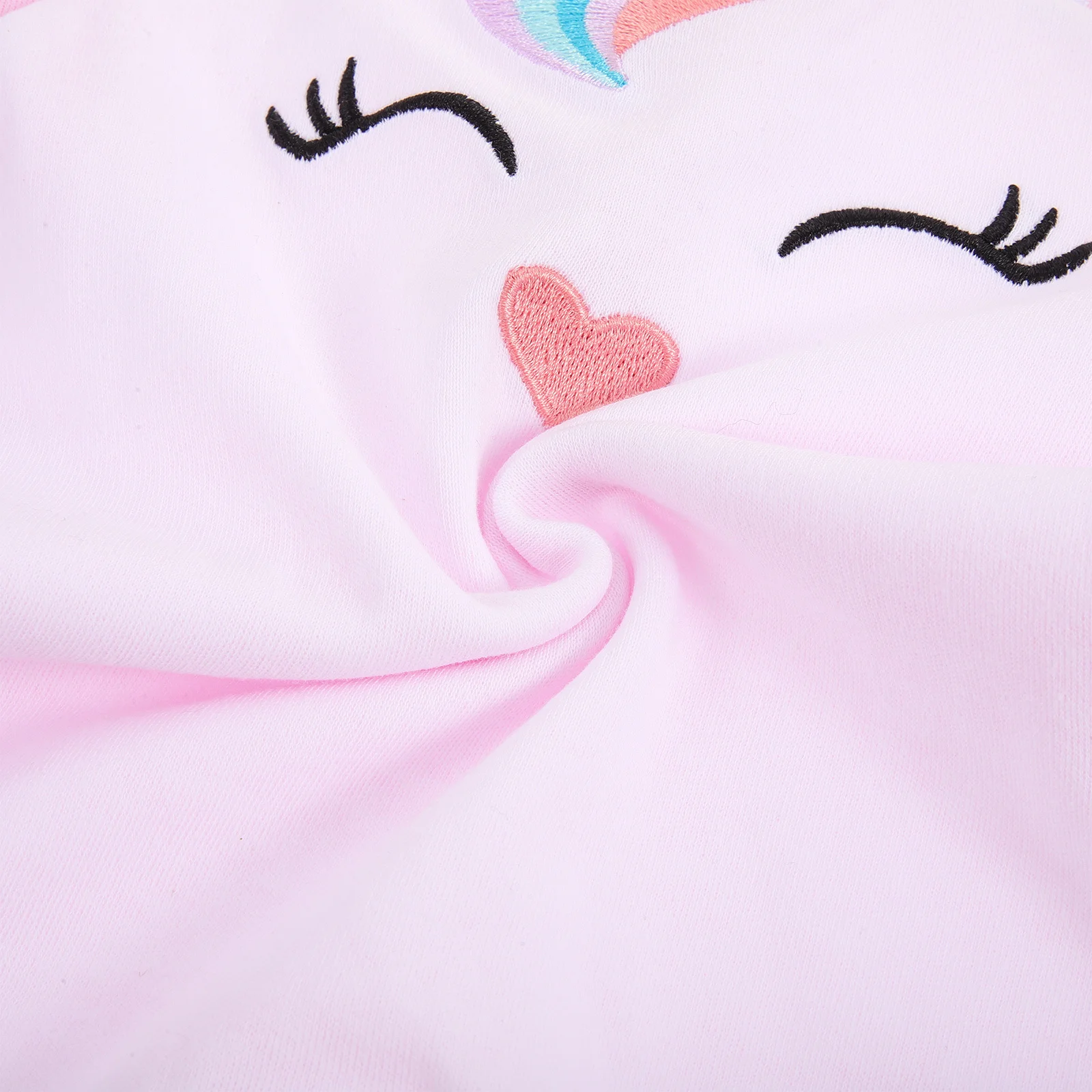 Unicorn Pajamas Baby Girls Footed Cotton Jumpsuit Long Sleeve Sleepwear Cartoon Romper Infant Clothing Outfit