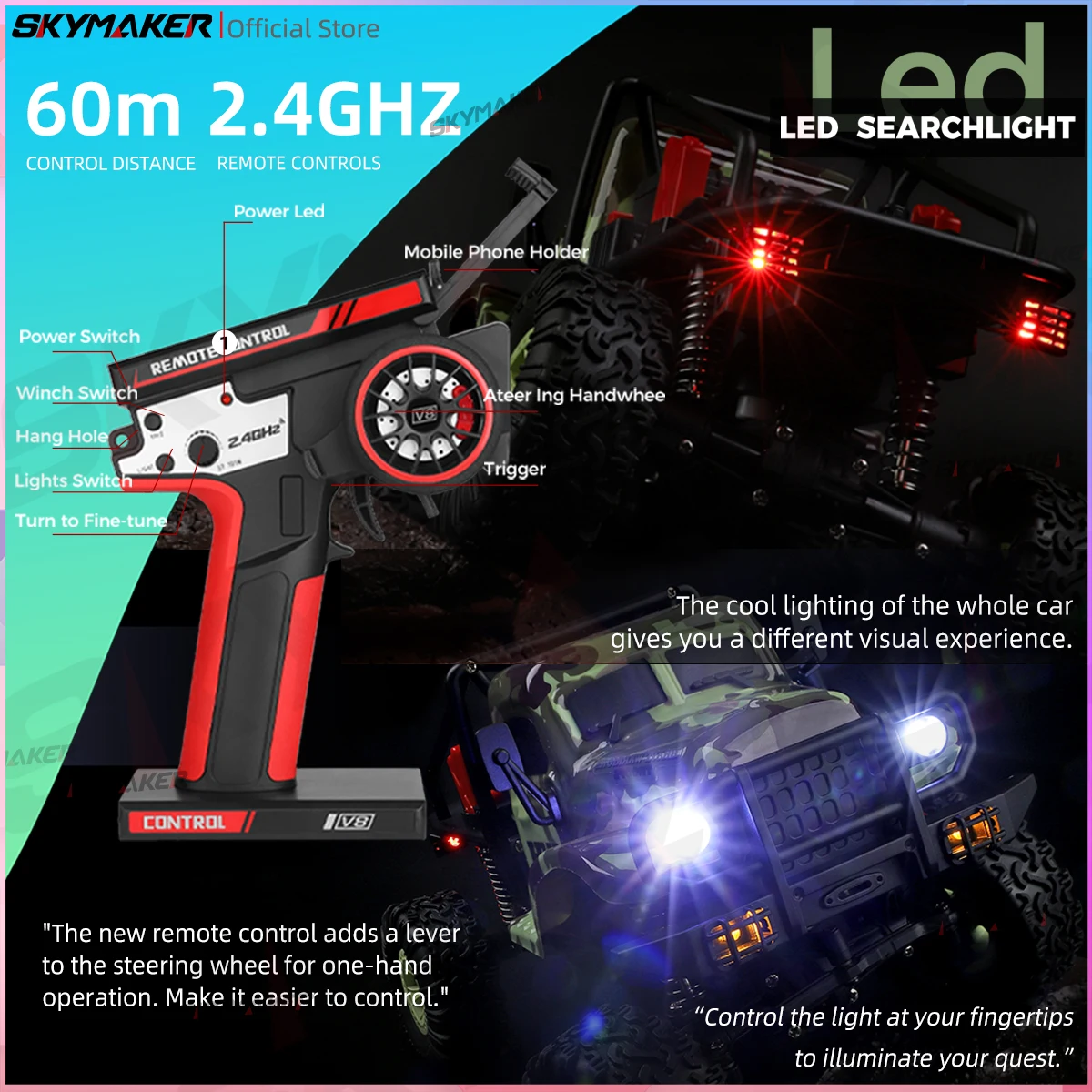 Wltoys 184021 1/18 coche teledirigido 2,4G 4WD coche eléctrico todoterreno escalada de alta velocidad vehículo sobre orugas ROCK juguetes para niños