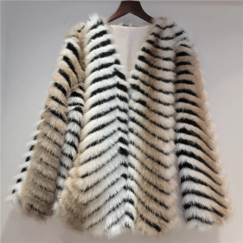 

Clothland женская ретро шуба с узором «елочка» с длинным рукавом и v-образным вырезом шикарная винтажная толстая зимняя теплая куртка Mujer CB253