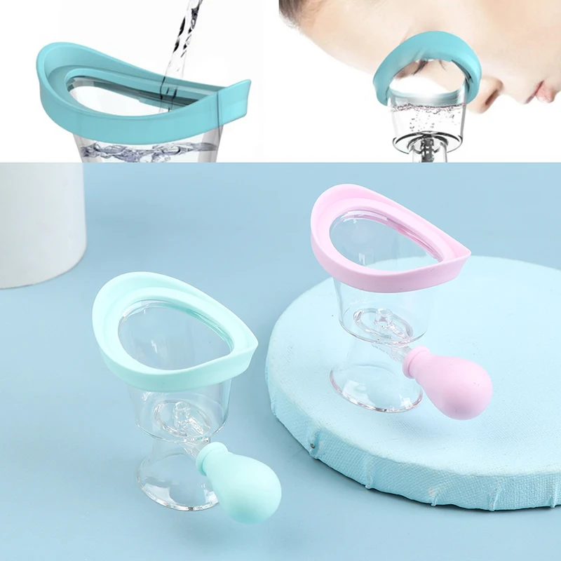 Silicone Eye Wash Cups Eyes Cleaner Flushing Rinse Cups For Bath Eyewash