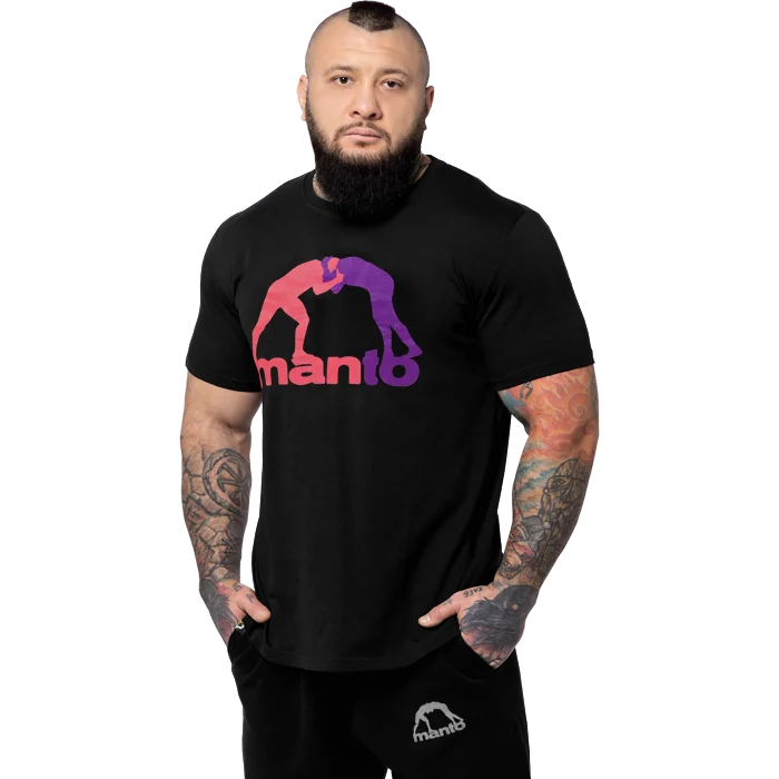 MANTO Brazilian Jiu Jitsu Martialer Arter Men Women Cotton TShirt Retro Top Summer Short Sleeve Fitness Clothing Camiseta Hombre
