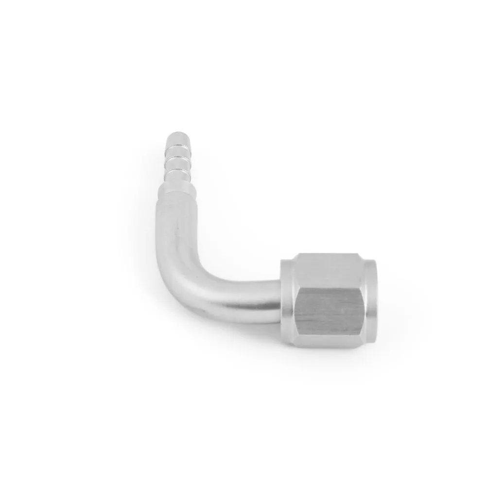 Accesorios de crimpado AN4 para manguera hidráulica, conectores de manguera de 0/45/90 grados, alta calidad
