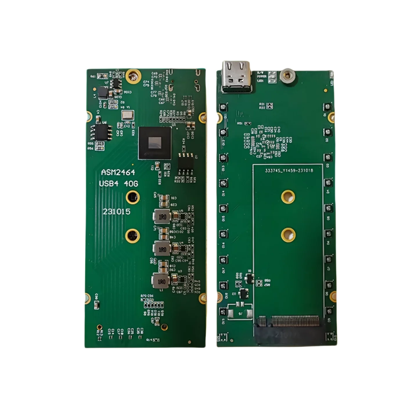 2025 جديد USB4 إلى PCIe متوافق مع Thunderbolt 4/3 Asm2464 التحكم الرئيسي 40Gbps EGPU كارت الصوت DMA بطاقة الحصول على