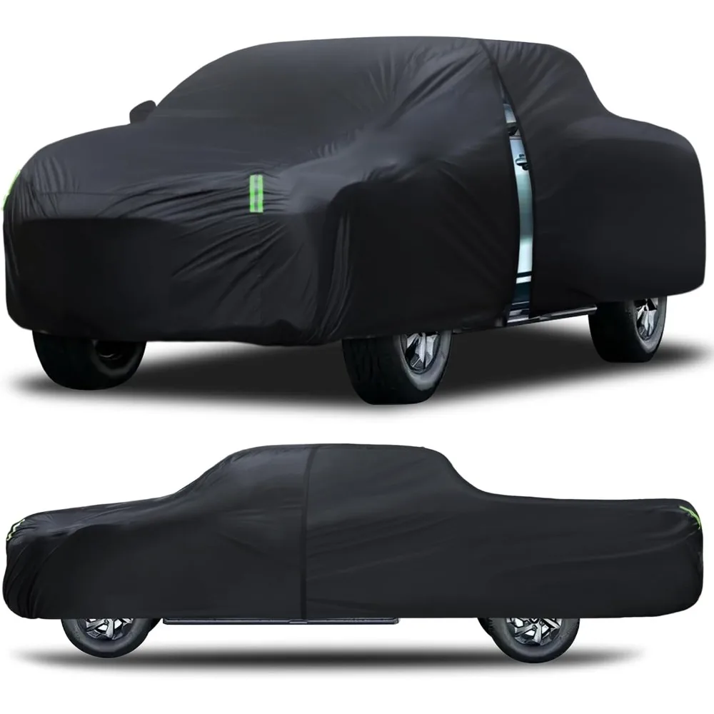 

Автомобильный чехол, водонепроницаемый, всепогодный, для уличного пикапа, защита от дождя и ультрафиолета, размер T2, универсальный, подходит для Ford F150 Chevy S