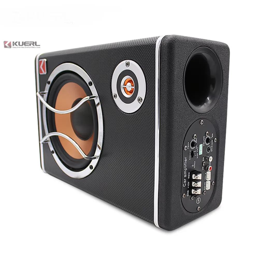 Ultra thin square Ative Vehicle-mounted Subwoofer Competitive Price Car Audio 6 Inch Car Subwoofer