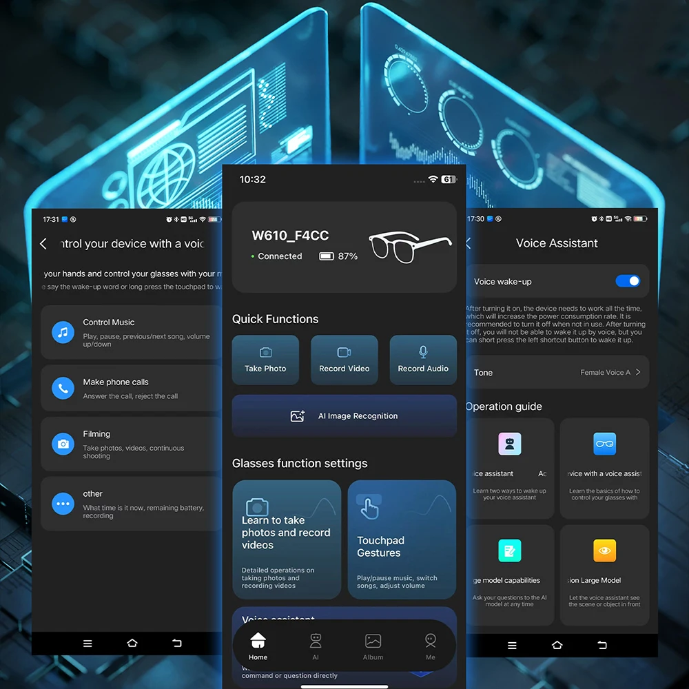 2026 AI تغيير لون النظارات الذكية 800 واط كاميرا الرجال الترجمة نظارات مقاوم للماء دعوة صور تسجيل الفيديو النظارات الشمسية الذكية #6