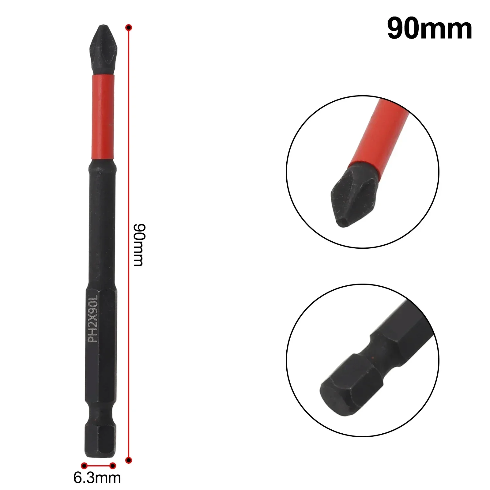 Cross Screwdriver Magnetic Batch Head Strong Alloy Steel And Home Repairs Applications For DIY Projects Bit PH