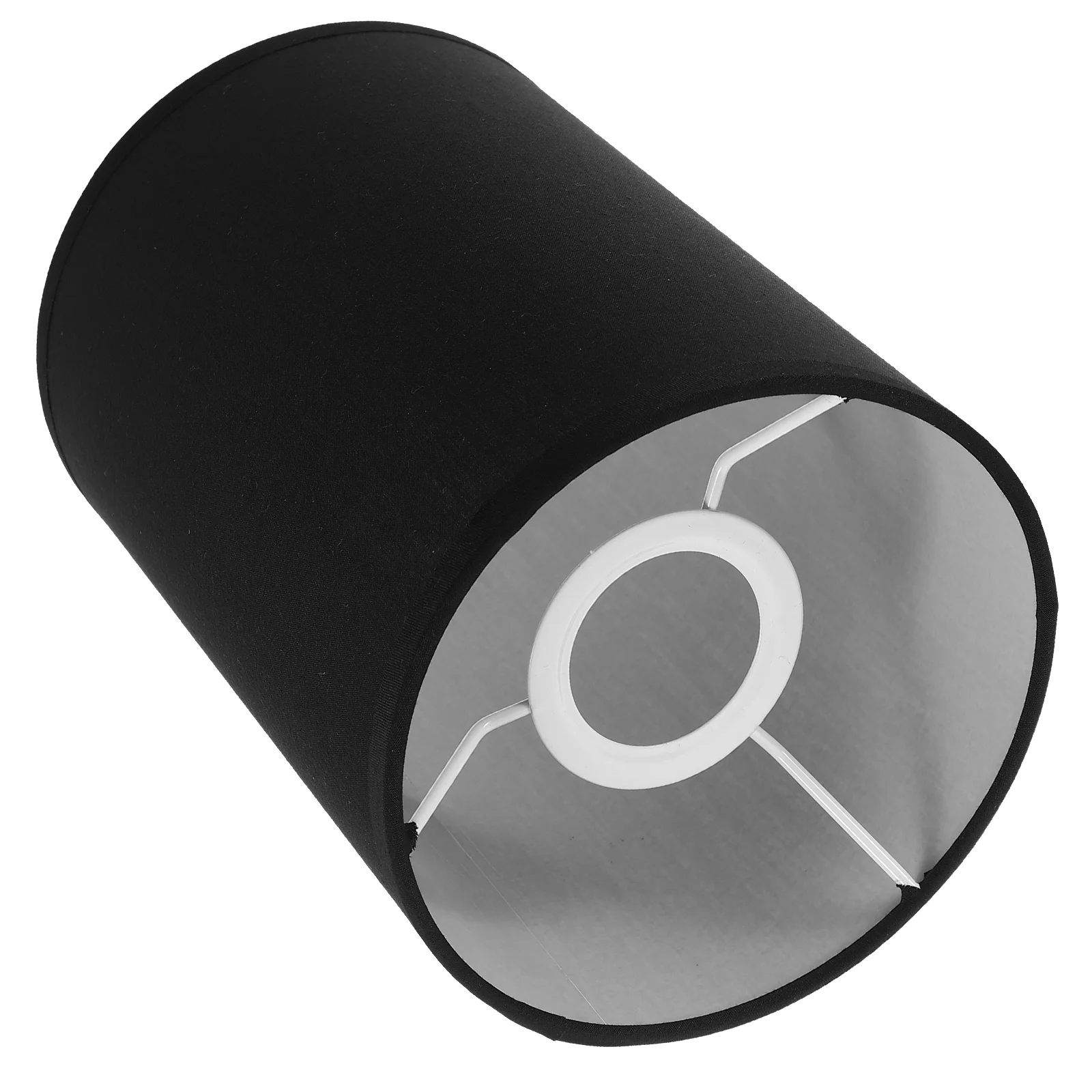 

Round Living Room Bedroom Table Lamp Floor Decorative Lampshade Cylinder Fixture Desk Cream Child