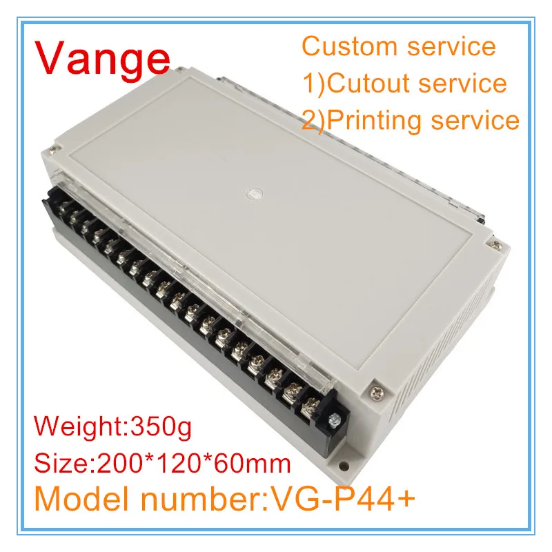 Распределительная коробка клеммной колодки Vange 200*120*60 мм Корпус из АБС-пластика