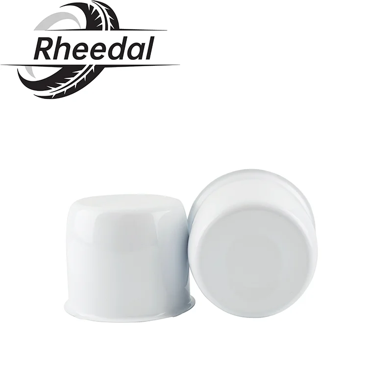 

Rheedal 1/2PCS 108mm/ 4.25" Hub 93mm/3.66" H Stainless Push Through Hub Center Caps For Truck SUV RV Wheel Rim Push Thru Steel
