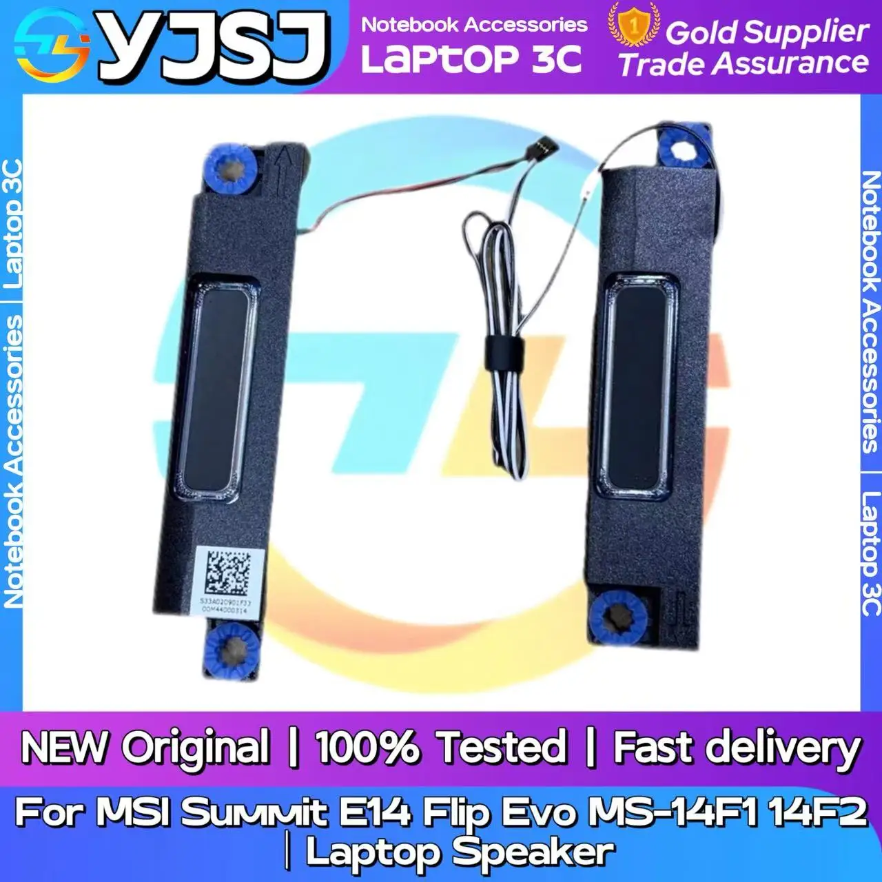 

Новый оригинальный аудиодинамик для ноутбука MSI Summit E14 Flip Evo MS-14F1 MS-14F2, встроенный динамик, аудиосистема