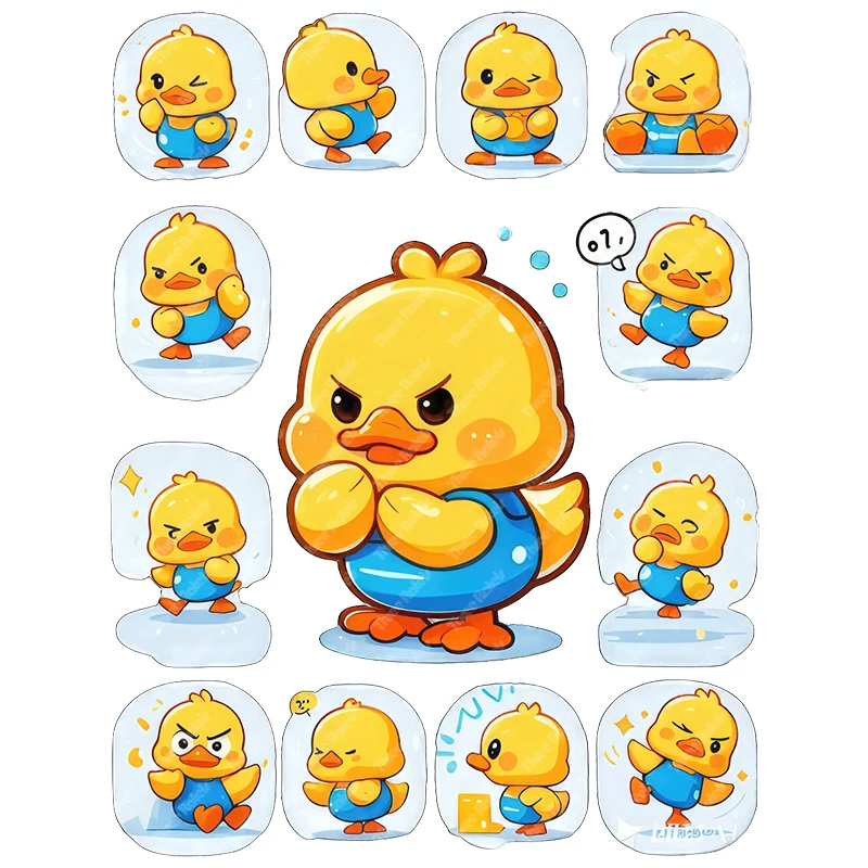 Three Ratels CC159 Cartoon animal fun stickers for decorating children's bedrooms computer stickers