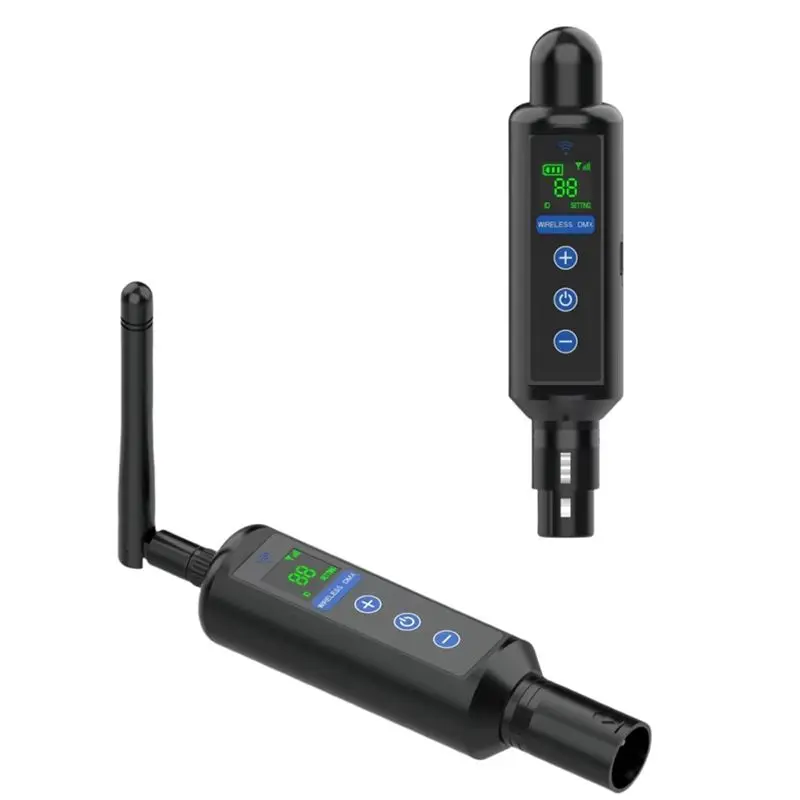 

AT51-Wireless DMX Receiver Transmitter 2.4G Controller For LED Stage Lighting Control New For Disco Party Bar Lightings