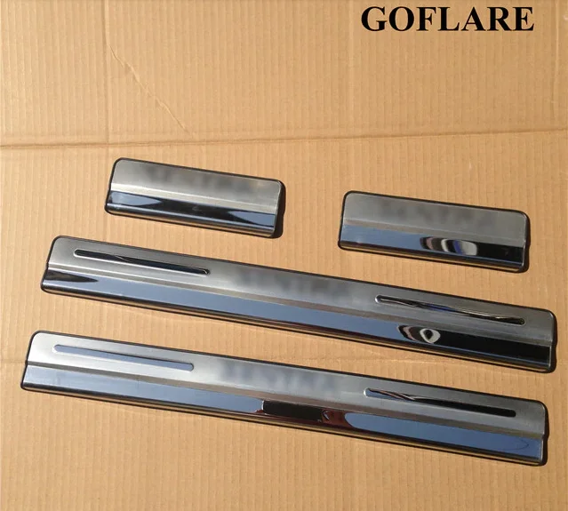 For Nissan Sentra B17 2012 2017 2019-2022 Car Stying Accessories door sill protector trim plate scuff plate guards welcome petal