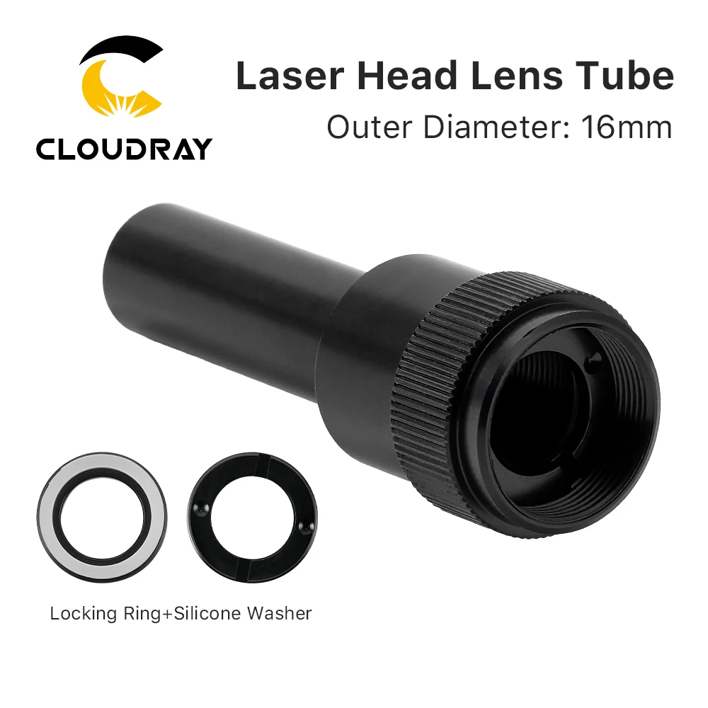 Cloudray Aluminium L Serie D20 F 63,5mm Objektiv Rohr für CO2 Laser Schneiden Gravur Maschine