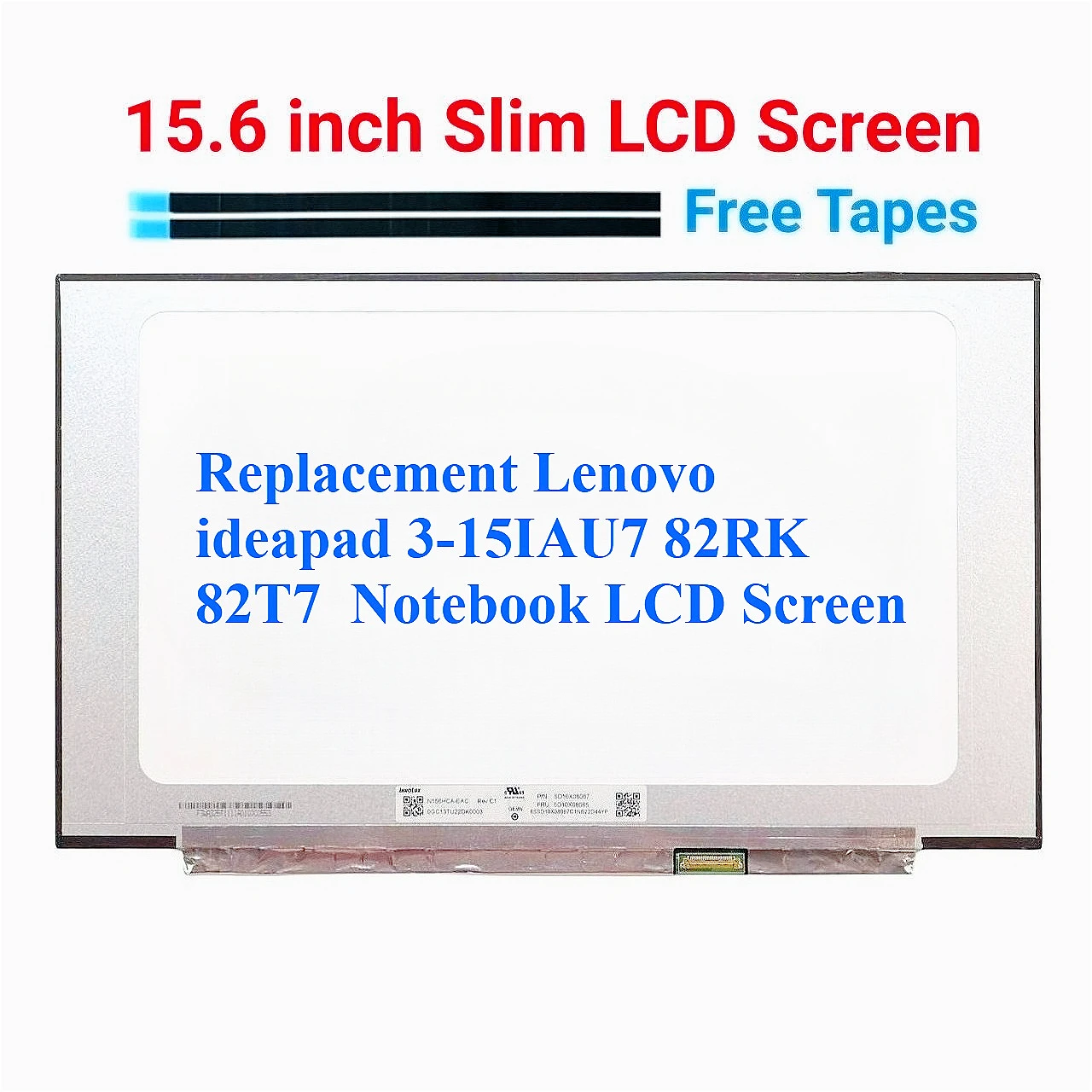 

Сменный ЖК-экран для ноутбука Lenovo ideapad 3-15IAU7 82RK 82T7