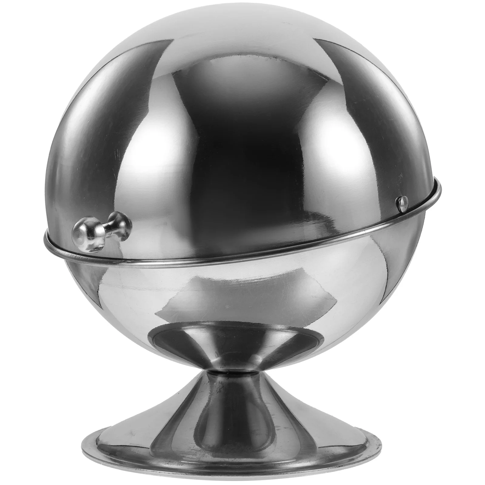 

Stainless Steel Sugar Bowl Container with Lid for Coffee Bar Canister Bowls Dish