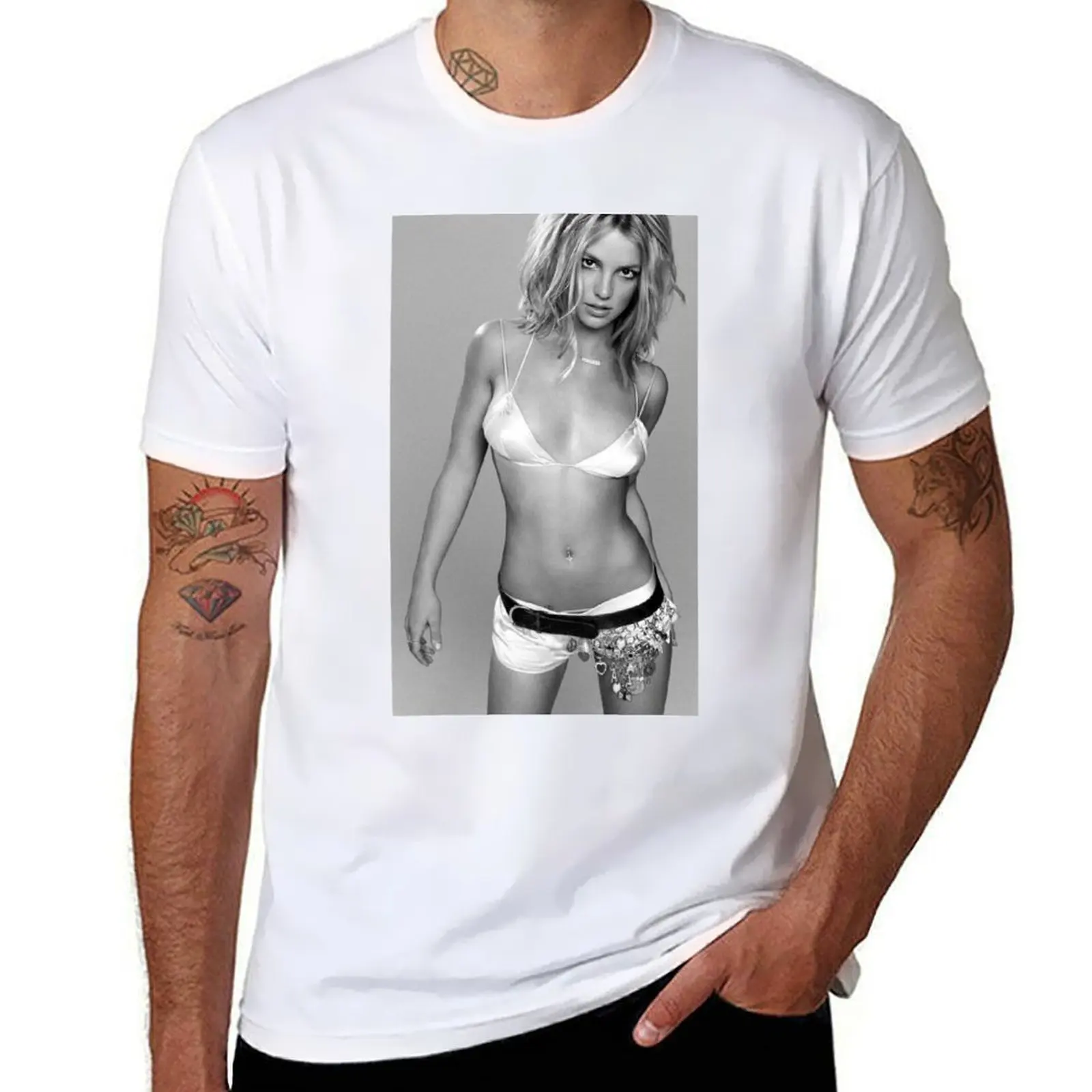 

britney young T-Shirt t shirt man designer t shirts with prints t shirt personalised T-Shirt