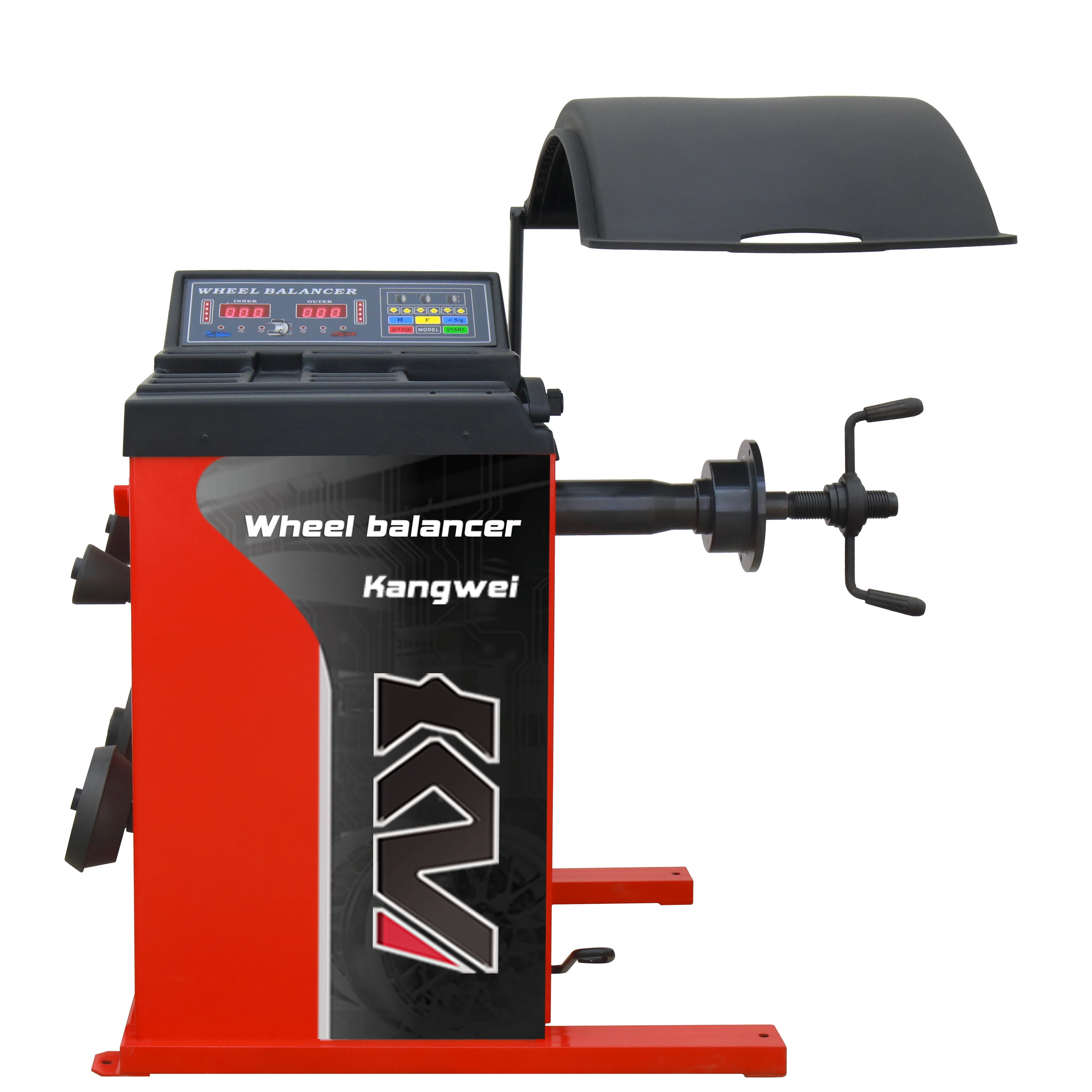 New Machine For Car Repair State-Of-The-Art Automobile Workshop Wheel Alignment Equipment For Tire Balancing Car Wheel Balancer