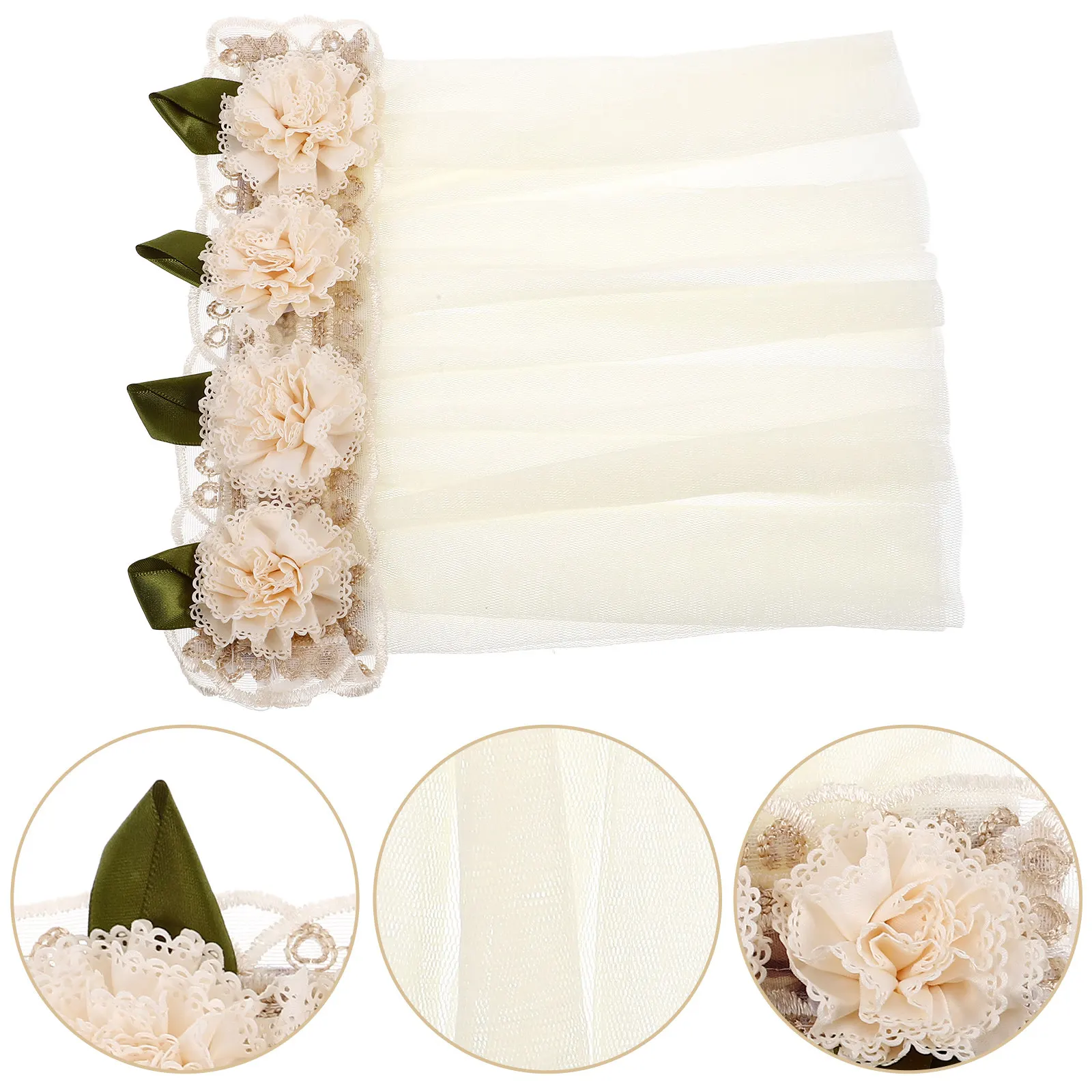 

Тканевая мини-занавеска для метровой коробки, декоративная миниатюрная кружевная шторка для окна