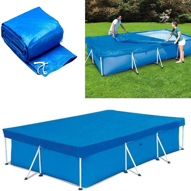 

Swimming pool cover floor cloth inflatable round swimming pool cover waterproof rain cloth dust cover