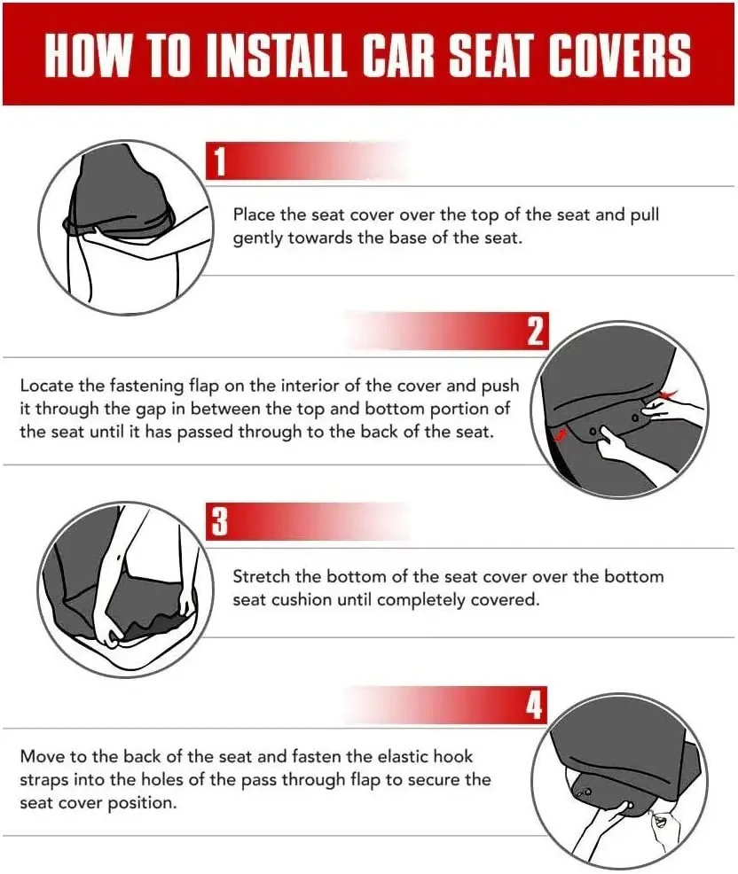 Animal Blue Dolphin Print Car Seat Covers for Men Women, 2 Piece High Back Bucket Vehicle Seat Protector Cover Universa image 3
