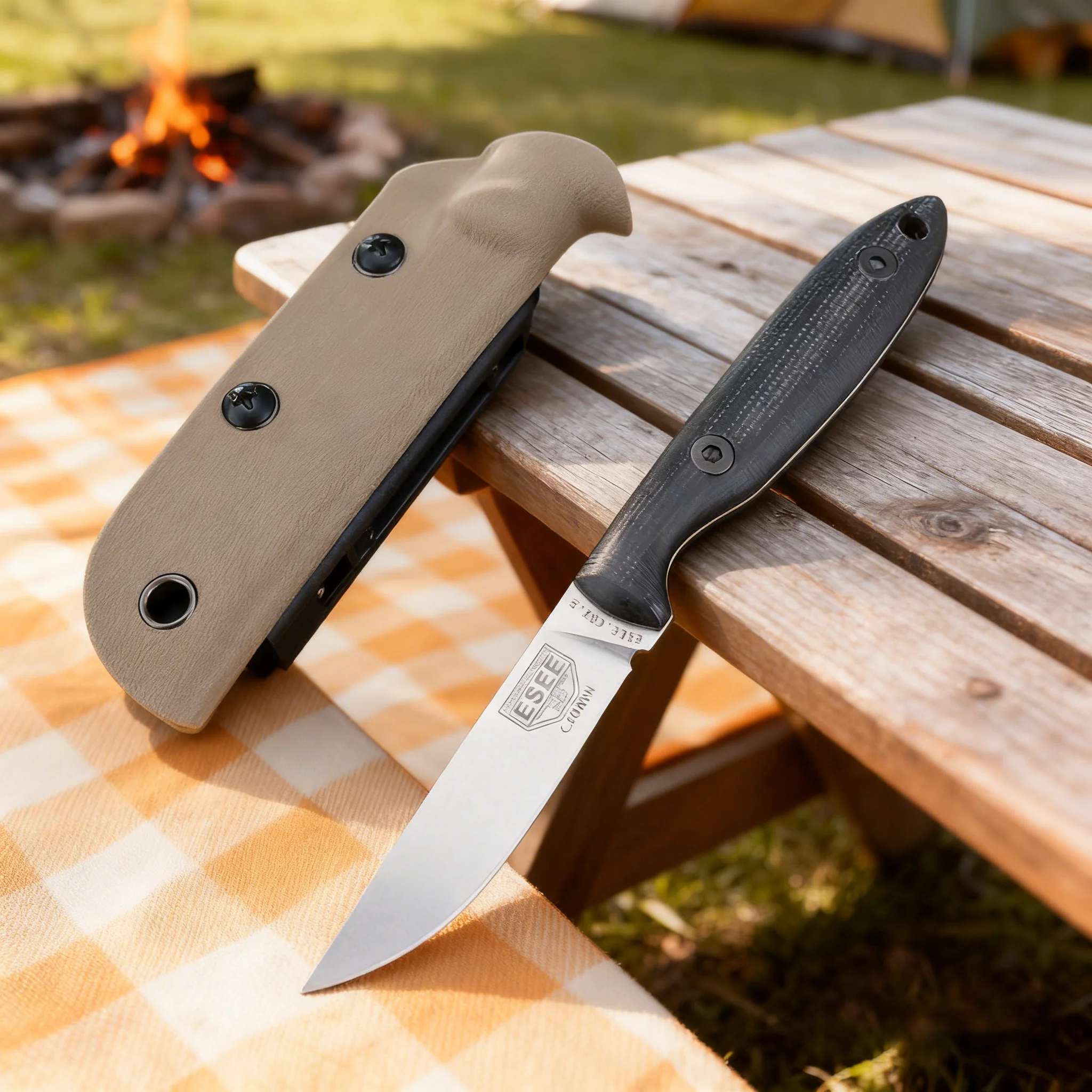 Outdoor camping linen handle h - Edc Carry Fixed Blade Knife recension och pris