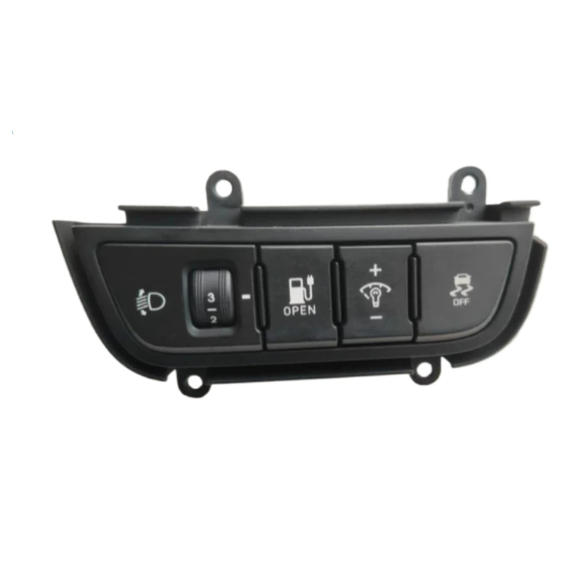 

1pcs for Kia KX3 Soul SPORTAGE Headlight Adjustment Switch Instrument Panel Side Switch Anti Slip Button Assembly Auto Parts