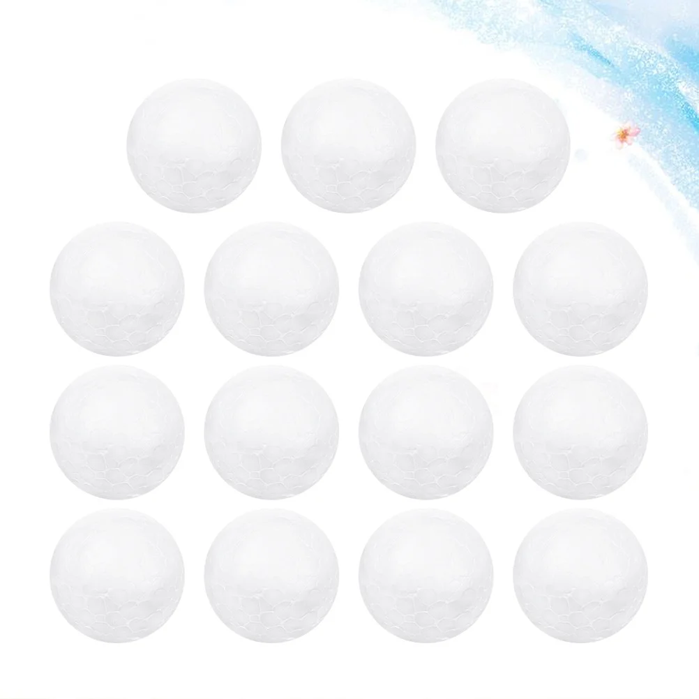 

15pcs 10Cm Christmas Foam Ball Craft For Diy Ornament Educational Art Project Decorative Ball Xmas Decoration