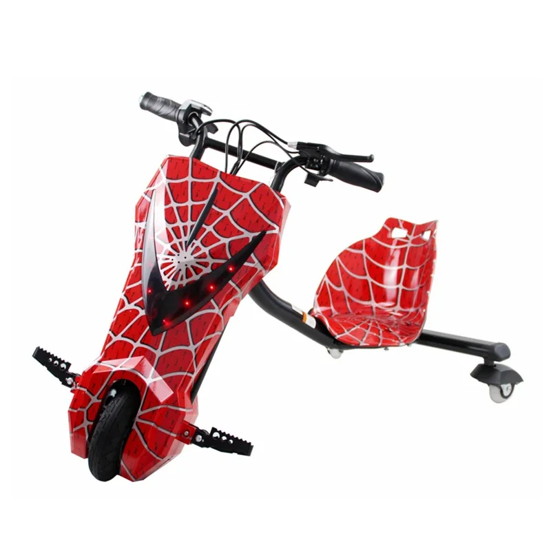 Go-Kart per bambini con deriva elettrica a tre ruote da 6,5 pollici 8 pollici 36V