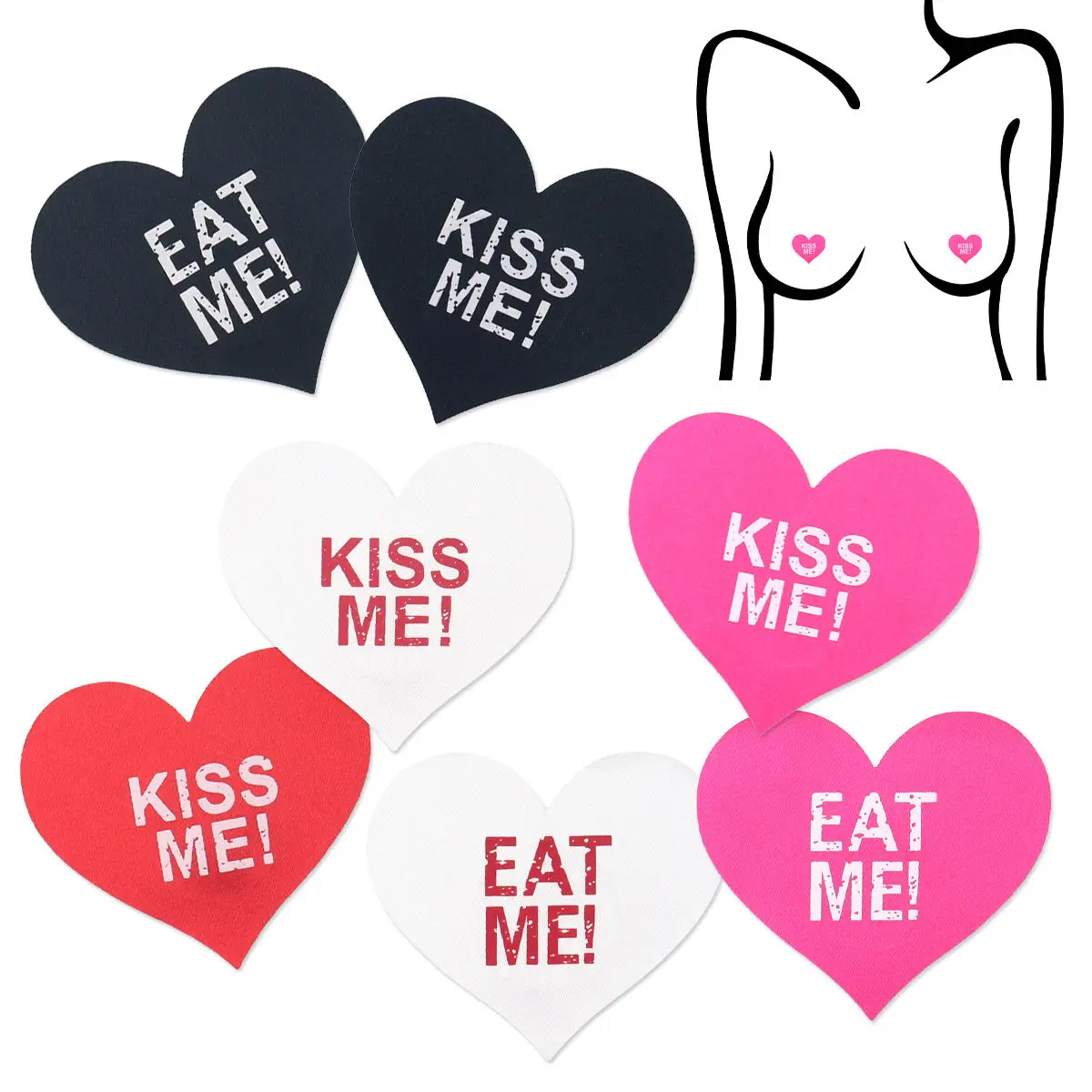 

Sexy Red Nipple Cover Disposable Cute Girl Sexy Beauty Chest Patch Women Red Rose Intimate Tattoos Adhesive Breast Petals KISSME