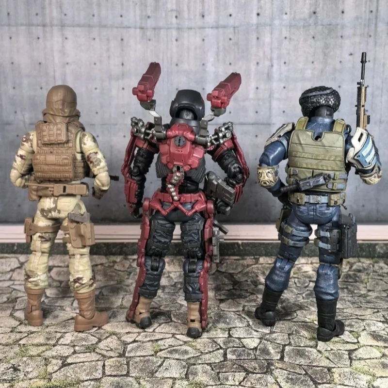 متوفر في المخزون الأصلي حقيقية حمض المطر الحرب 6 بوصة Ar-001 لورد/002 معركة العلم/003 لحام الجمجمة/004 الجندي 1/12