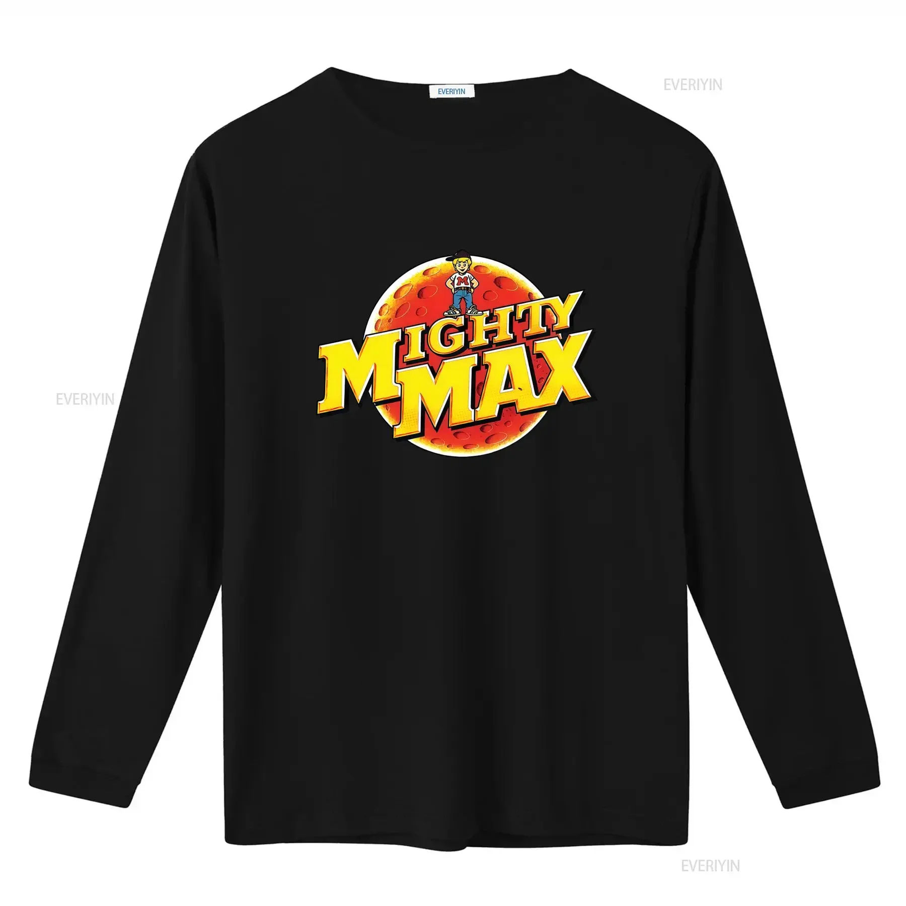 Mighty Max Retro American Animated Action Horror Television Series T Shirt vintage Washed Top For Everyday Wear Soft Breathable