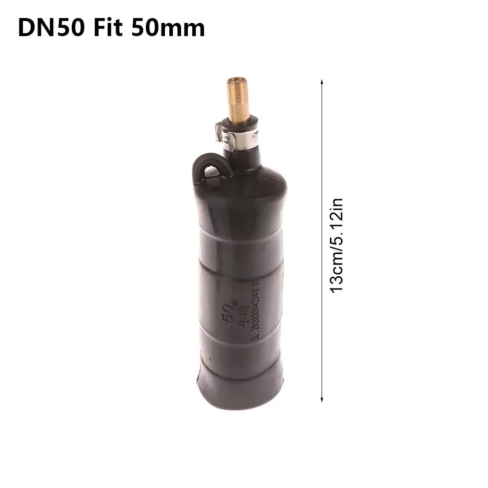 

1Pcs New Inflatable Bung Drain Air Bag Rubber Black Pipe Block Airbag DN50/75/100/110 Stop Plug Pipe DIY Accessories