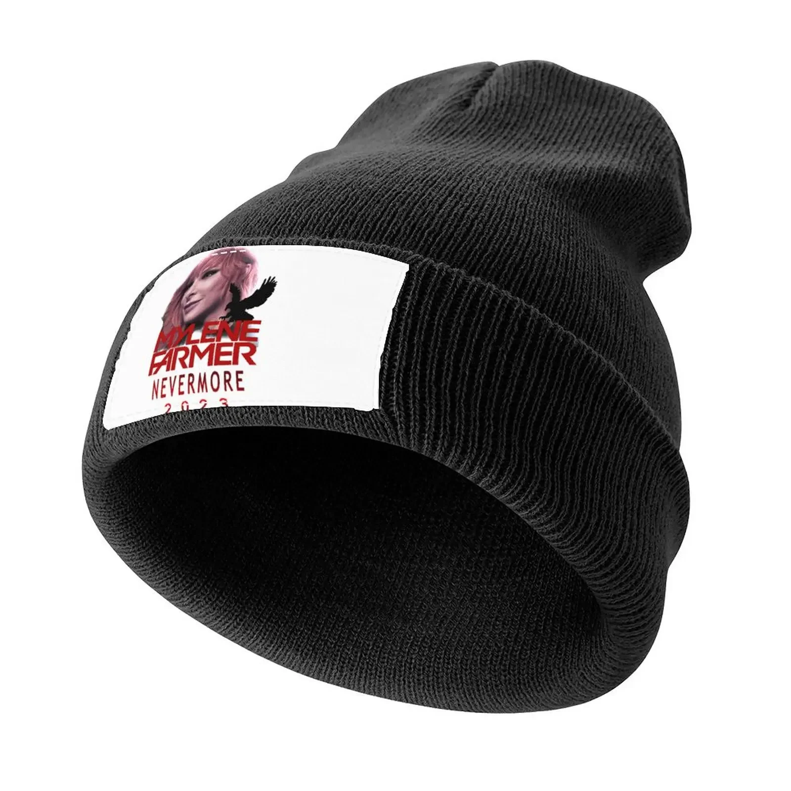 Divertido hombres Mylene Farmer Nevermore clásico ventilador tejido gorra de diseñador visera térmica sombrero para el sol gorra para mujeres hombres