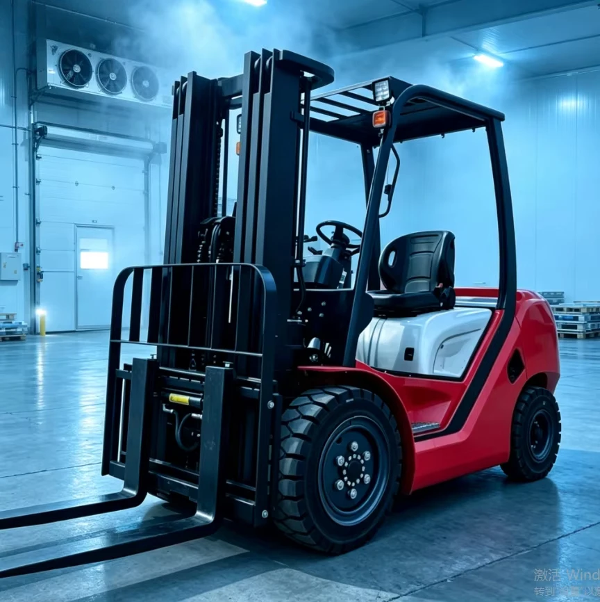 Full phosphate anti-rust frame CPD30 3 tons electric forklift stable four-wheel drive warehouse stacker
