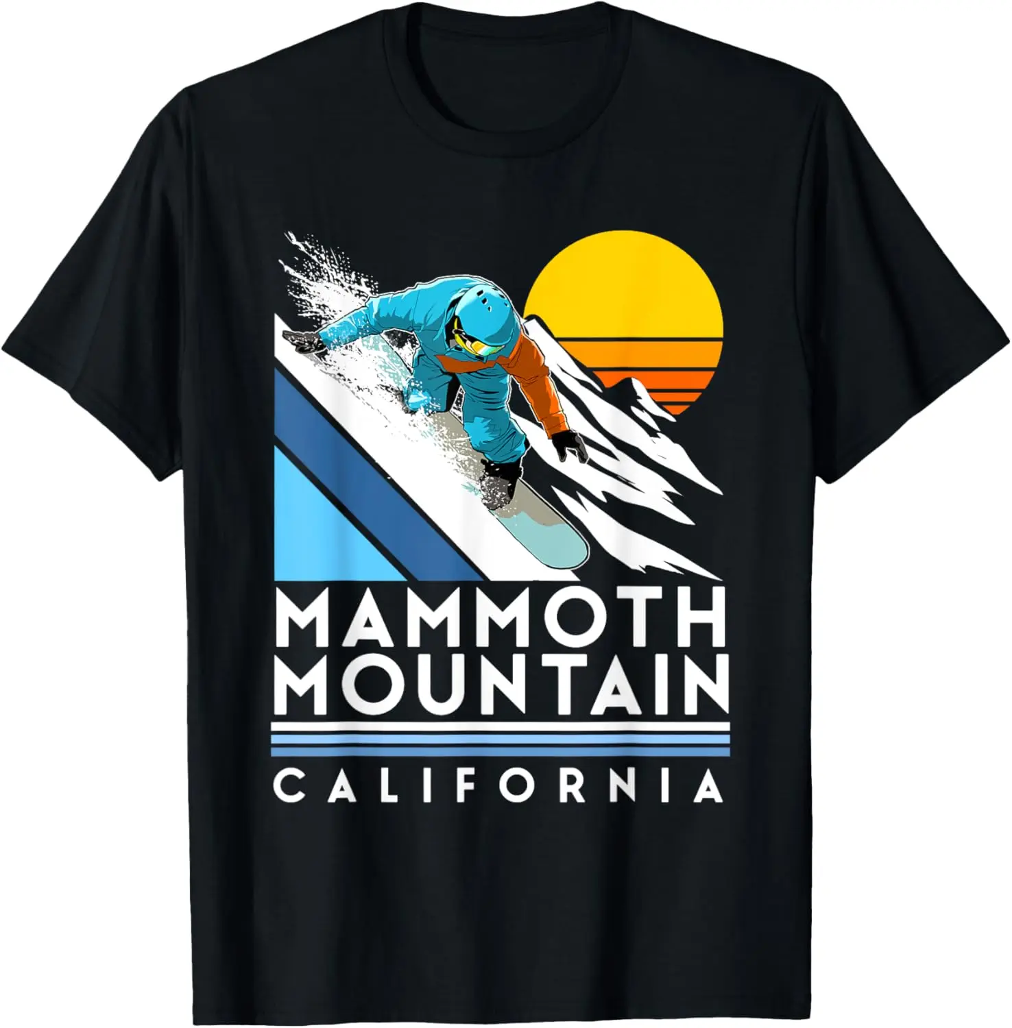 Mammoth Mountain California Snowboard T-Shirt